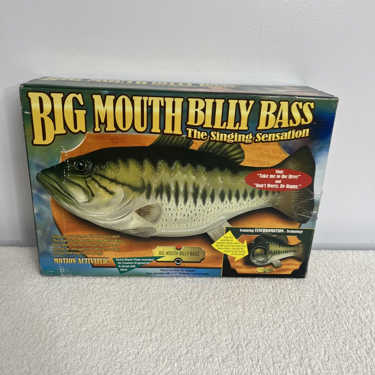 Big Mouth BILLY Bass Dont Worry Be Happy & Take Me To The River
