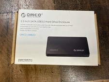 ORICO USB 3.0 Tool Free 2.5 inch SATA Hard Drive Enclosure Mobile HDD Case Box