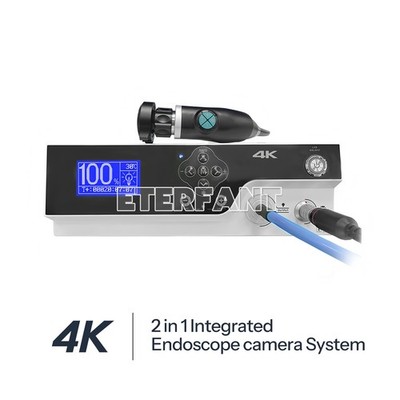 4K UHD ENT All-in-One Endoscope Camera System Laparoscopic w/Cold Light Source