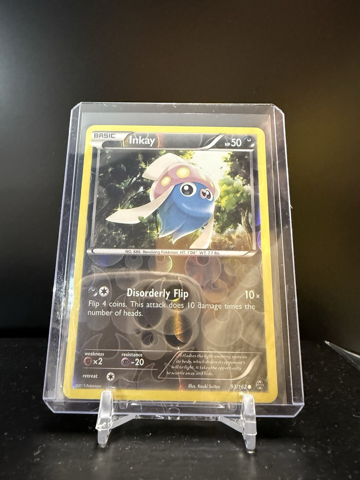 923001 - Pokemon - Breakthrough - Inkay - 93/162 -  Reverse Holo - LP