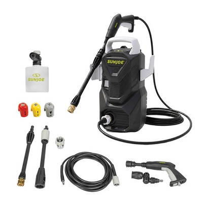 #ad #ad Sun Joe Electric Pressure Washer with Foam Cannon 1500 PSI 1.1 GPM Used $75.95