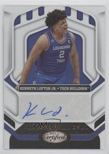 2022-23 Panini Chronicles Draft Picks Pink Kenneth Lofton Jr #CRC-KLJ Auto 4nl