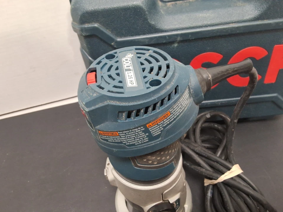 Bosch GKF125CE Colt 1.25 HP Max. Variable-Speed Palm Router w/Case - Image 3 of 4