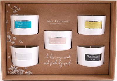Max Benjamin Duftkerzen in Geschenkverpackung 5 St.