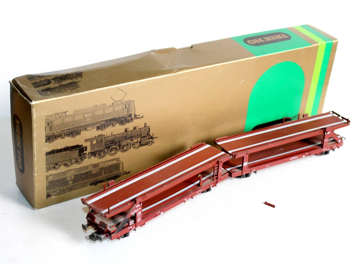 TRIX / MINITRIX Echelle N / Scale Wagon Marchandise Ref 15687 Top ! EUR