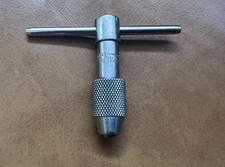 Starrett Tap Wrench T Handle Sliding Adjustable #93-A USA Machinist Tool