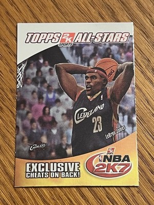 2006-07 Topps - 2k7 All-Stars LeBron James #4