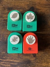 PAPER CRAFT PUNCH TOOLS Scrapbook Card Making Lot Of 4