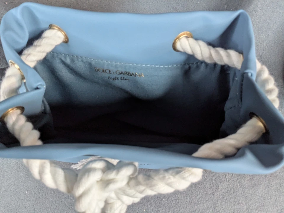 Dolce & Gabbana Light Blue Makeup Bag Cosmetic Pouch D&G Parfume Gift Women’s - Image 2 of 4