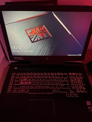 HP Omen 17 Gaming Laptop 17,3 Core i7-7700HQ,  16GB RAM, NVIDIA GeForce GTX 1070
