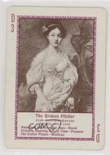 1897 US Playing Card Game of Famous Paintings The Broken Pitcher #D3 0w6