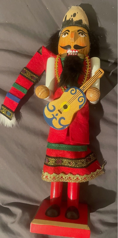 Nutcracker doll 15" x 3"