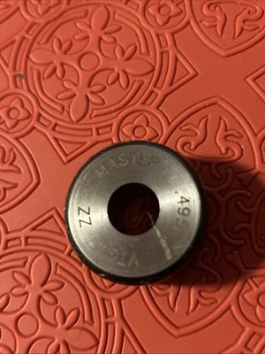 Vermont .4950 Class ZZ Plain Smooth Bore RING GAGE  (G52)