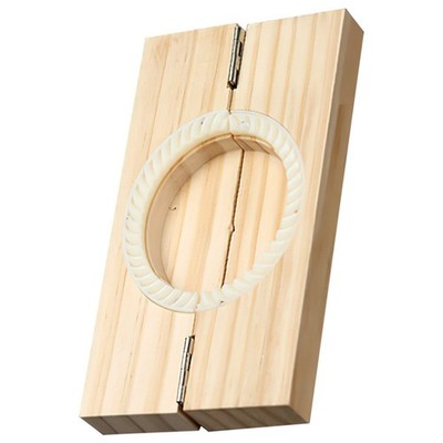 Wood Dumpling Press Mold: Traditional Baozi Wrapper Maker - Pastry Dough