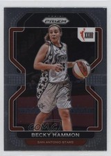 2022 Panini Prizm WNBA W25 Becky Hammon #165 HOF 18d9