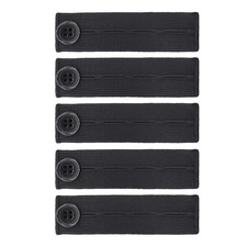 5 PCS Elastic Waist Extenders for Pants, Adjustable Waistband Button Extenders f