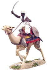 W. BRITAIN 27017 MAHDIST MOUNTED ON CAMEL CHARGING #1 WAR ALONG THE NILE MIB