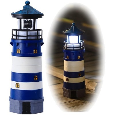 Durable Solar Lighthouse with Waterproof Design - Perfect for Patios and Gardens