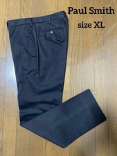 Paul Smith Black Slacks XL Business Casual Japan