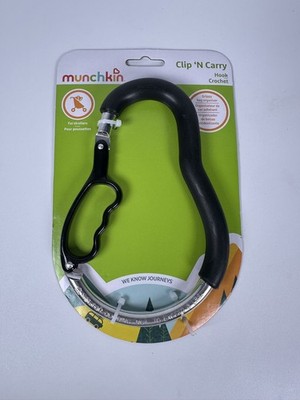 Munchkin Clip N Carry Hook - Kinderwagentragetasche Zubehör im Häkelstil - brandneu