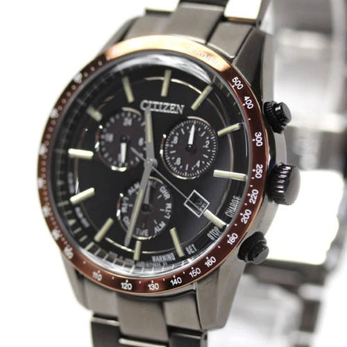 Citizen BL5495-72E Eco-Drive Chronograph Solar Watch Men’s Used Stainless Steel - Picture 1 of 8