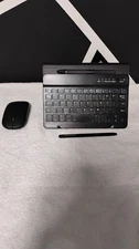 Mini Black Keyboard With Mouse And Capacitance Pen Bluetooth Connects With Phone