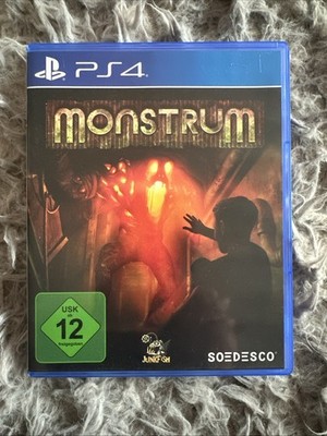 Monstrum Sony Playstation 4 PS4 gebraucht in OVP