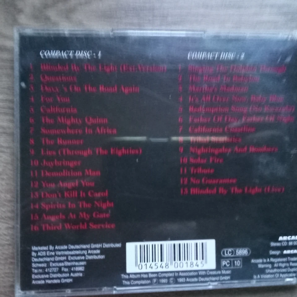 Manfred Mann´s Earth Band - The Very Best of Vol. 1 & 2 - 2CDs - Bild 2 von 2