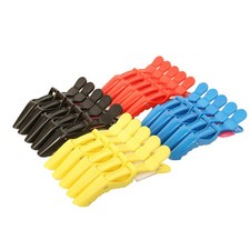 20Pcs Reusable Salon Clips Multi Color Sectioning Hair Clips for Home and Travel