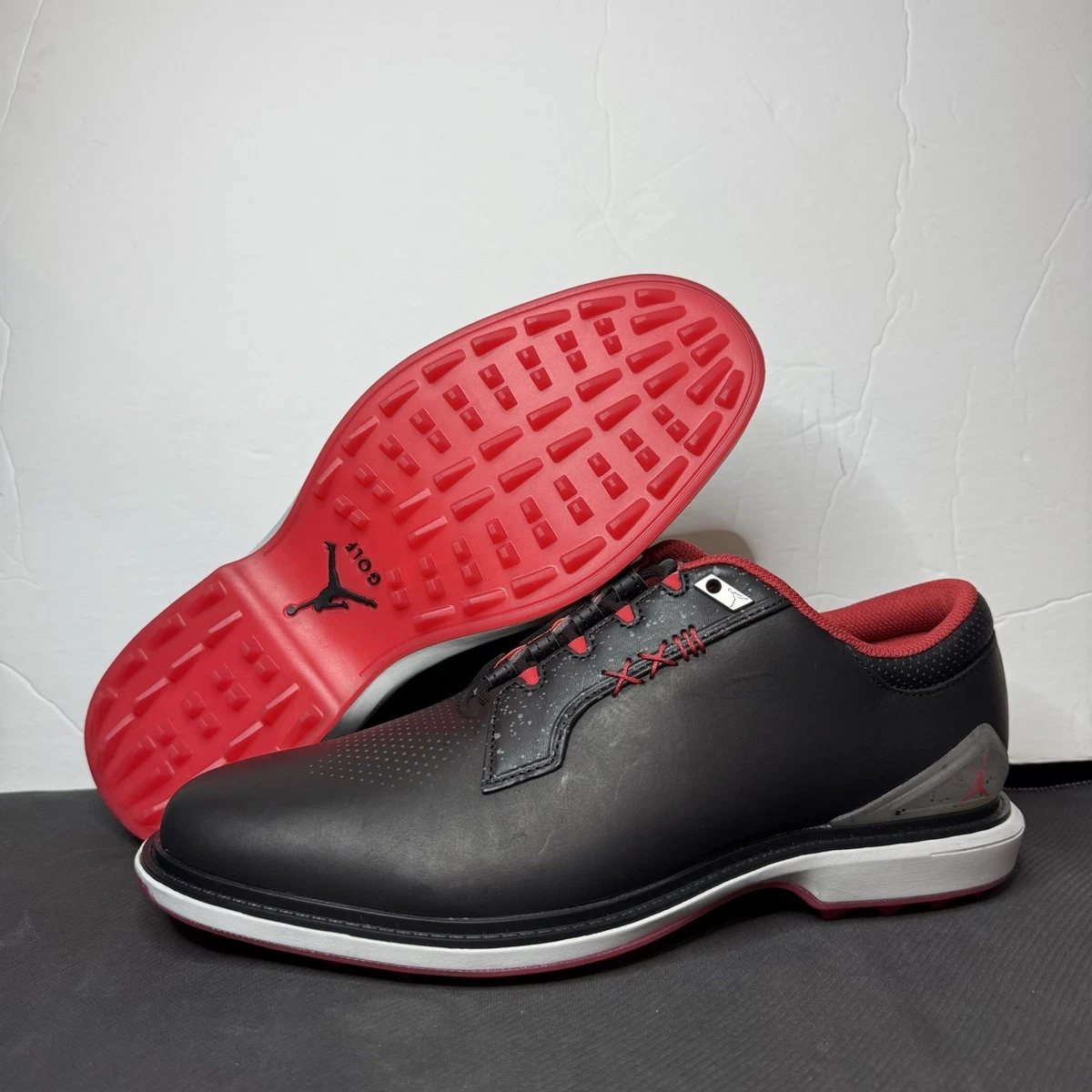 Nike Jordan ADG 5 Golf Shoes Black Fire Red Metallic FQ6642-001 Men\'s Size 9.5 6fd613cdbe4f.jpg?width=3840&  main image 2