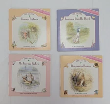 Beatrix Potter Paperback Books Lot Mr Jeremy Fisher Jemima Puddle Duck Benjamin