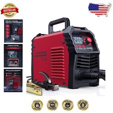 Synergic Control 200A Stick Welder ARC Lift TIG IGBT Inverter 110V/220V