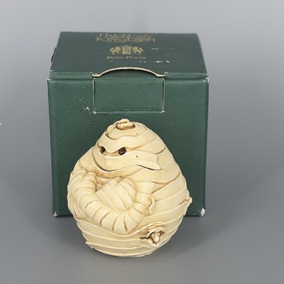Harmony Kingdom Roly Poly ''Boris'' Mummy Halloween Trinket Box UK 1372