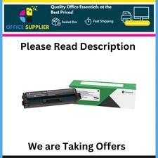 Lexmark C341XK0 Black Extra High Yield Toner Cartridge, Prints Up to 4,500 Pages