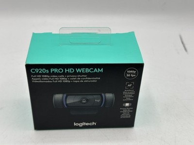 NEW Logitech C920s Pro HD Webcam 1080p w/ Privacy Shutter 960 