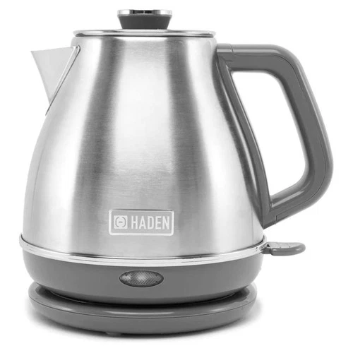 Haden 205353 Yeovil 1 Litre 1360W St/St Lightweight Cordless Kettle  - Brand New