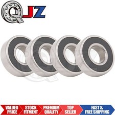 Qty.4 New 6203-2RS-B Ball Bearing w/ Spherical Outer-Ring 17mm x 40mm x 12mm