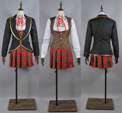 NEW RWBY Ruby/Weiss/Blake/Yang School Uniforms Cosplay Costume: