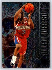 1996-97 Metal Allen Iverson #201 RC Philadelphia 76ers