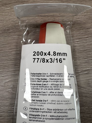 2 in 1 Easy File Chainsaw Chain Sharpener 3/16th (4.8mm) - Picture 4 of 8