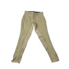 JPC Equestrian Pants Lt. Tan Skinny Ankle Full Seat Breeches Childrens 16?