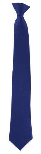 Michelsons of London Plain Silk Clip On Tie - Picture 4 of 10