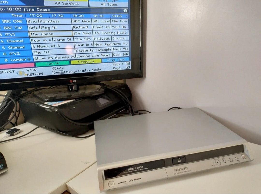 Panasonic DMREX75 Freeview 160GB HDD DVD Recorder *NO REMOTE* eBay