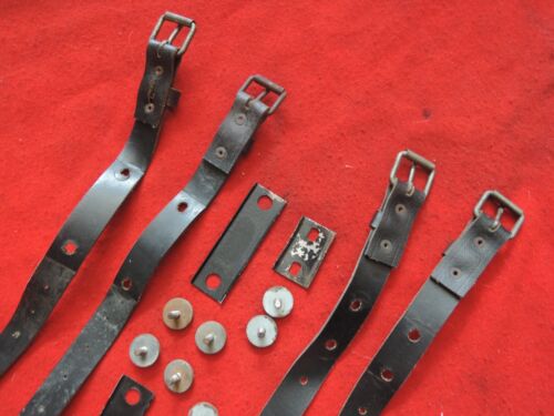 Alfa Romeo 101 GIULIA SPIDER Used Original SET BELTS to Retain Tool Kit / Jack - Bild 3 von 16