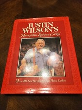 Justin Wilson Signed Homegrown Louisiana Cookin Cookbook 1990 HB