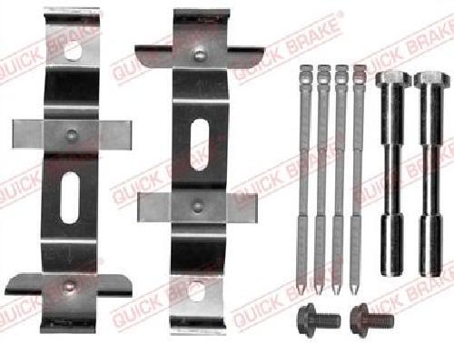 Original QUICK BRAKE Accessory Set Disc Brake Pads 109-1894 For Land Rover