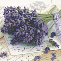20Er Pack Servietten Lavendel Lila 33X33Cm Papier Home Fashion