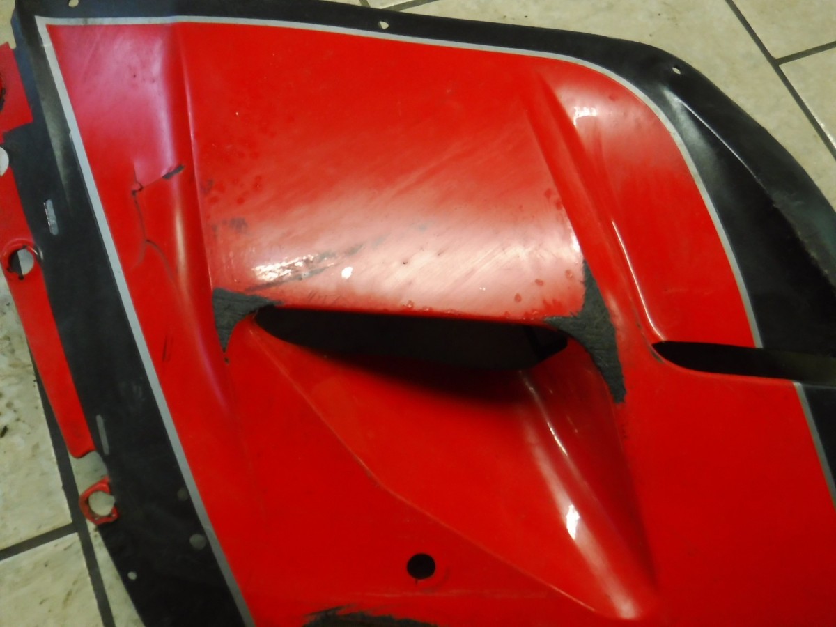 山水39 86-87 KAWASAKI NINJA ZX1000 RIGHT SIDEFAIRING COWL OEM 55028