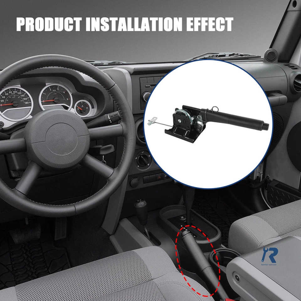 NUEVA palanca de manija de freno de estacionamiento de emergencia apta para Jeep Wrangler JK 2007-2010 Foto 4 de 4