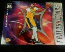 2019-20 OPTIC FANTASY  STARS BASKETBALL CARDS  ANTHONY  DAVIS    # 8 FREE S&H